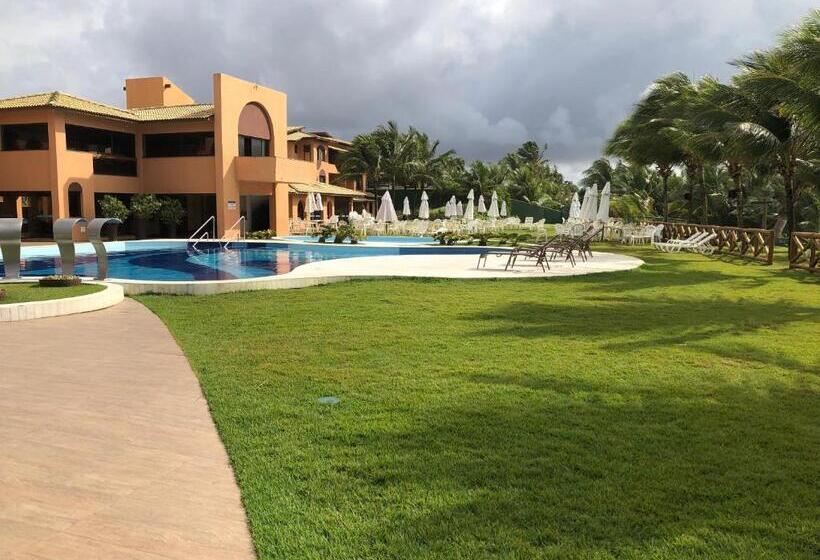 Апартаменты 1 Спальня с Балконом, 2 Suítes, Guarajuba, Piscina Frente Mar