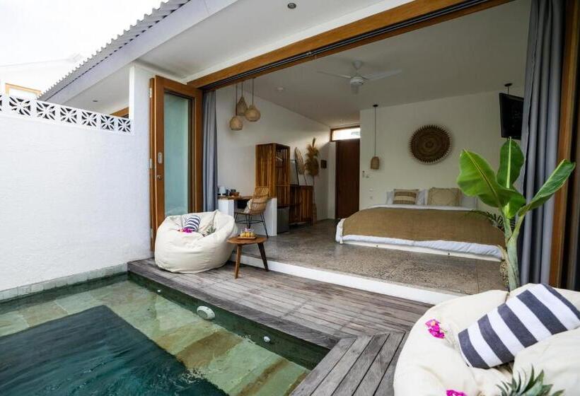 套房配有游泳池, Tiga Studios   Adults Only