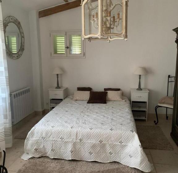 غرفة ديلوكس مزودة بشرفة, Le Mas Des Roses 1884