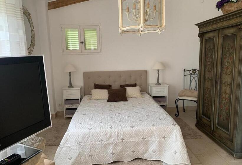 غرفة ديلوكس مزودة بشرفة, Le Mas Des Roses 1884