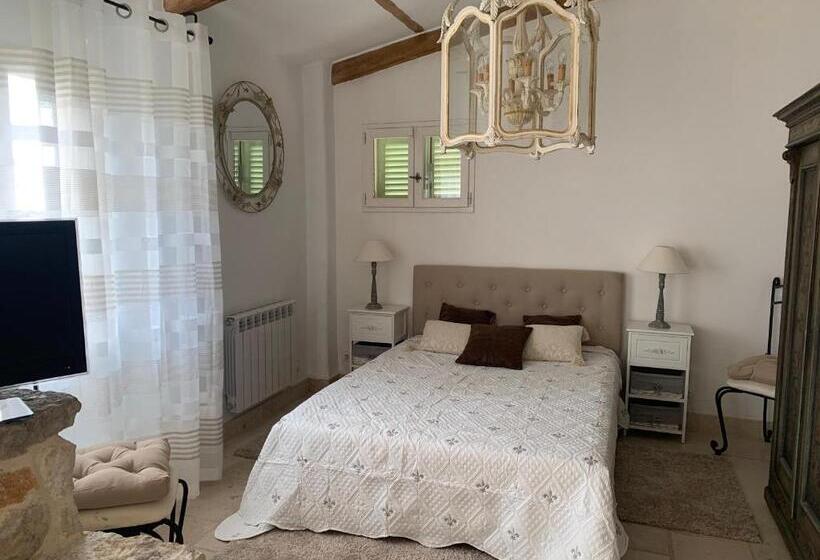 غرفة ديلوكس مزودة بشرفة, Le Mas Des Roses 1884