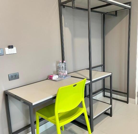 غرفة ديلوكس سرير كينج, Sabai Residence@bangyai