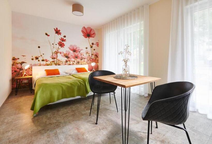 Номер Стандарт с Террасой, Bei Meyers Leipzig Neue Messe