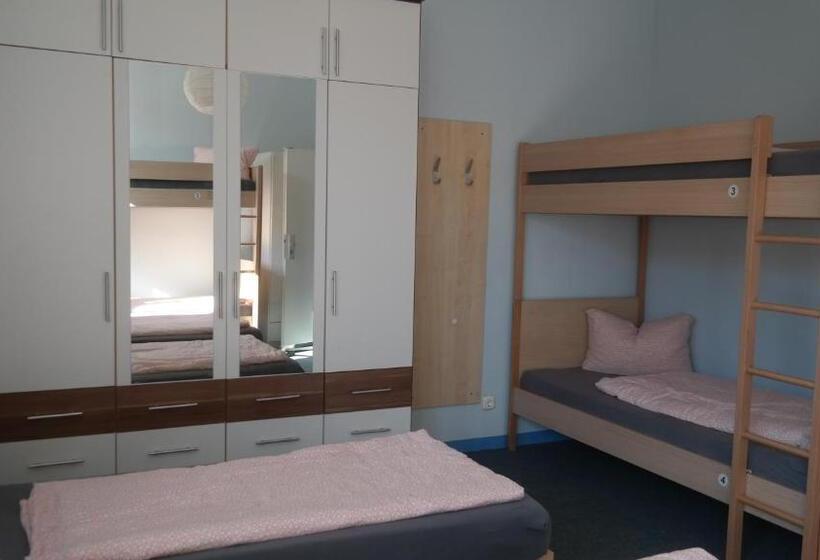 تختخواب در اتاق مشترک, Hostel Inn Berlin