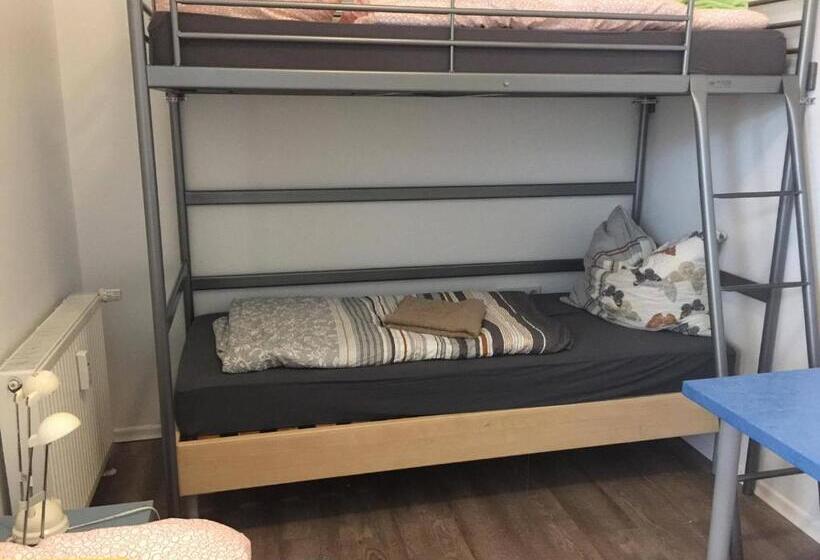 اتاق استاندارد سه تخته با سرویس بهداشتی مشترک, Hostel Inn Berlin