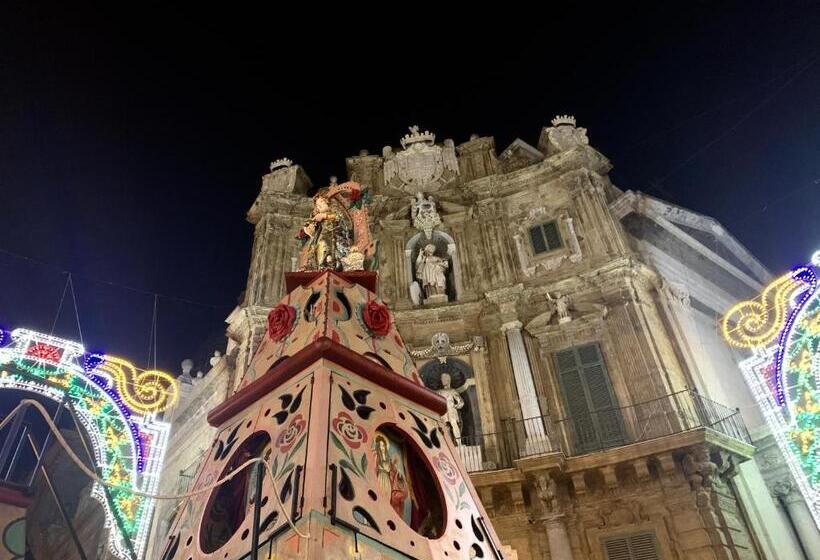 带大床的标准间, Suite Del Ponte Normanno Vespro