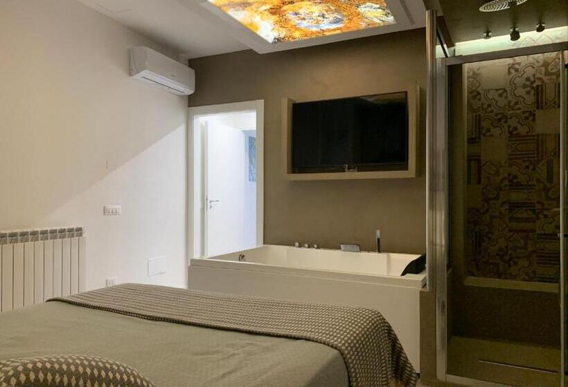 带大床的复式套间, Suite Del Ponte Normanno Vespro