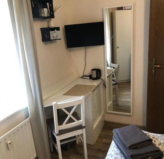 Номер Стандарт Индивидуальный Совместная Ванная, Altstadt Pension Herborn