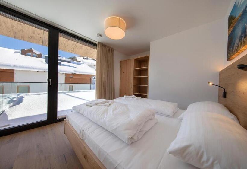 バルコニー付き１ベッドルームアパートメント, Edelweisshaus Königsleiten