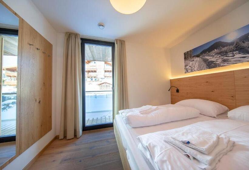 バルコニー付き１ベッドルームアパートメント, Edelweisshaus Königsleiten