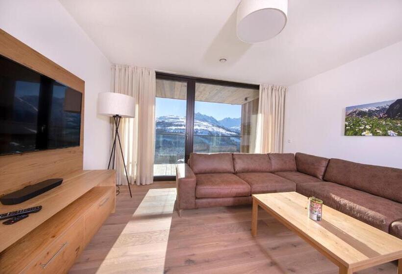 バルコニー付き１ベッドルームアパートメント, Edelweisshaus Königsleiten