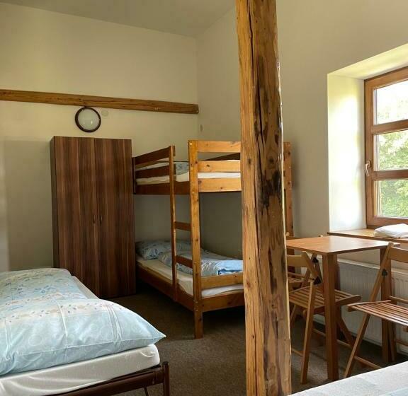 浴室共有スタンダード４人用ルーム, Penzion Stará škola