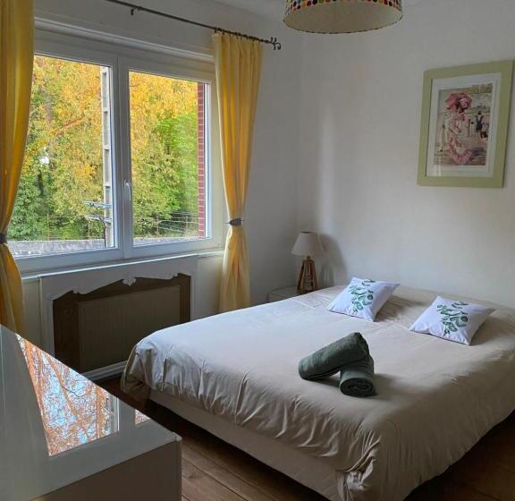 Standard room with outdoor bath, Au Soleil Boulonnais