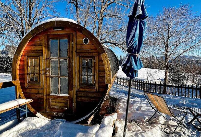 בקתת חדר, Hôtel Restaurant Les Cernets Swiss Lodge Ssh