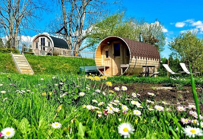 בקתת חדר, Hôtel Restaurant Les Cernets Swiss Lodge Ssh