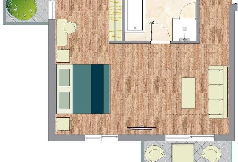 סוויטת דלוקס עם נוף, Chloe Luxury