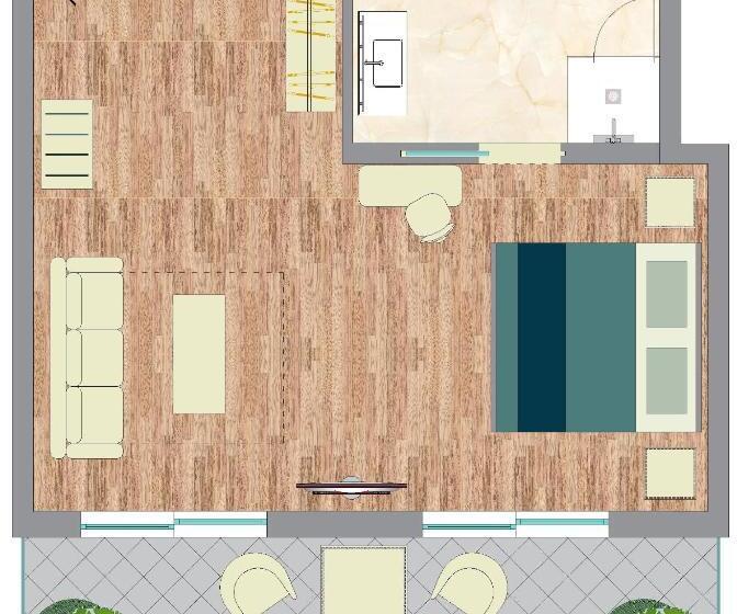 سوئیت دولوکس با چشم‌انداز, Chloe Luxury