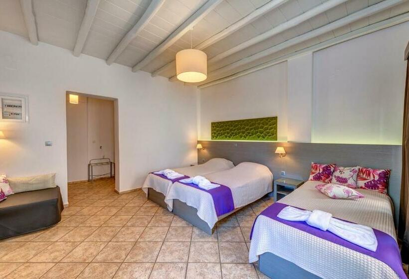 آپارتمان 1 خوابه با چشمانداز جانبی دریا, Ethrion