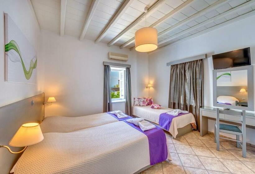 آپارتمان 1 خوابه با چشمانداز جانبی دریا, Ethrion