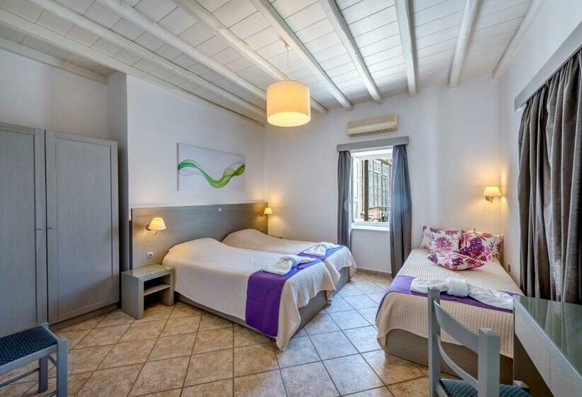 آپارتمان 1 خوابه با چشمانداز جانبی دریا, Ethrion