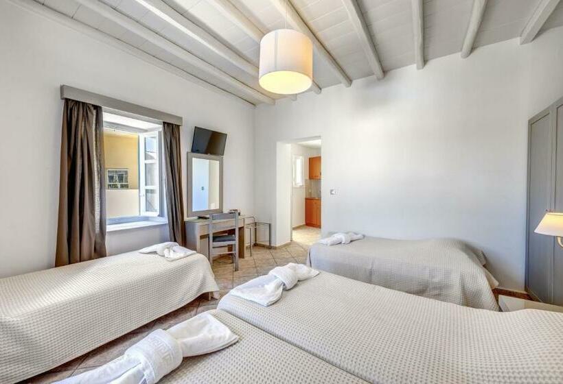 آپارتمان 1 خوابه با چشمانداز جانبی دریا, Ethrion