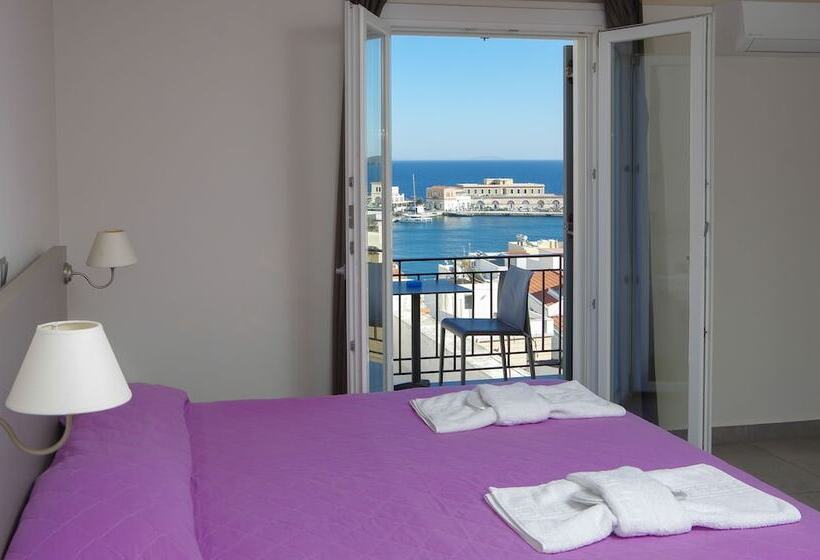 اتاق لوکس با بالکن و چشمانداز دریا, Ethrion