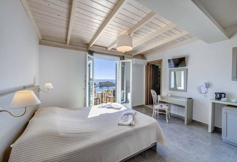 اتاق لوکس با بالکن و چشمانداز دریا, Ethrion