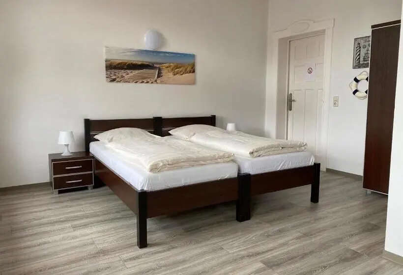 オーシャンビュースタンダードルームバルコニー付き, Villa Am Meer   Stralsund