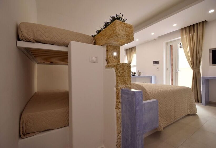 اتاق استاندارد چهار تخته, San Gabriele Relais