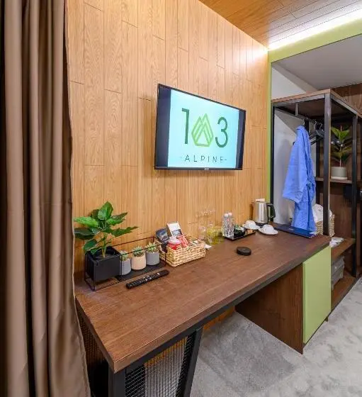 Standardzimmer mit Balkon, 103 Alpine