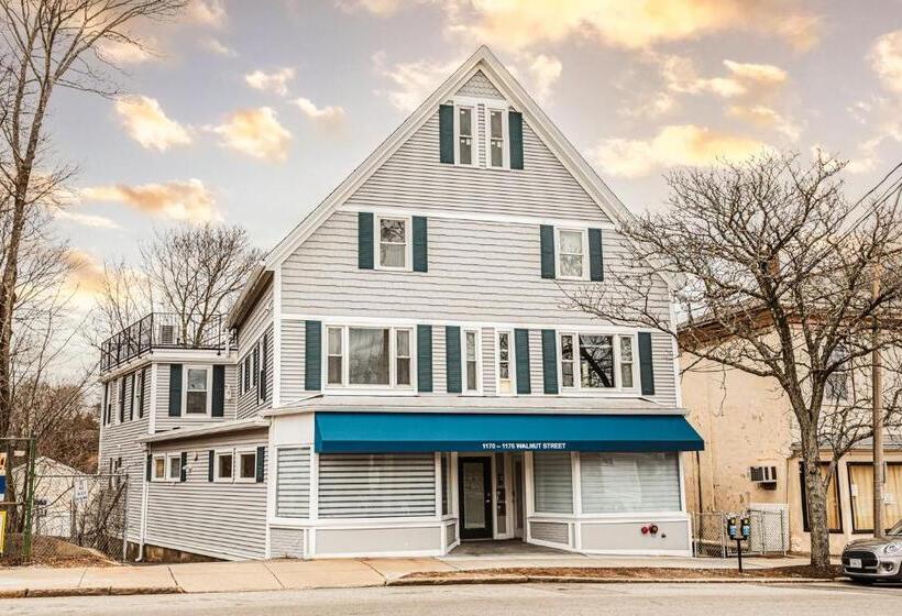 テラス付き1ベッドルームアパートメント, The Inn At Newton Highlands