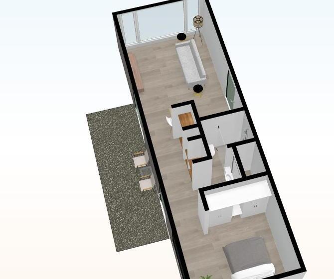 1间卧室的房子, Mooiverblijf