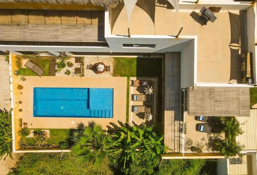 וילה עם חדר שינה אחד ובריכת שחיה, Villa Bonobo Coliving