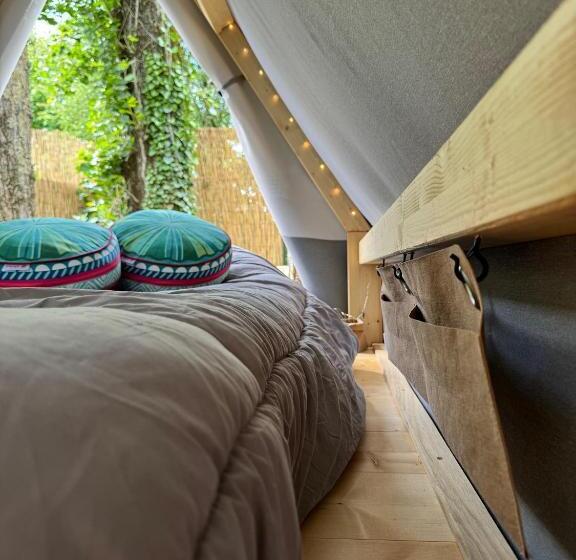 Standard Tent, Palazzo Delle Biscie   Old Tower & Village