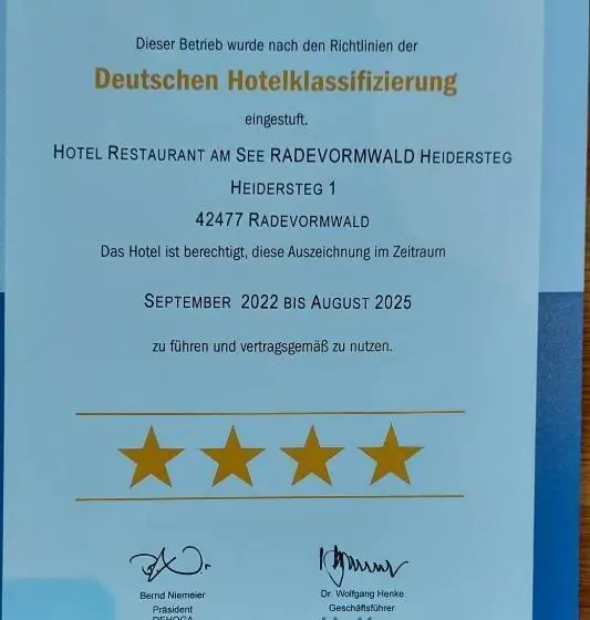スタンダードシングルルーム, Radevormwald