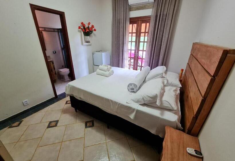 套房带园景, Pousada Paraiso Dos Tucanos