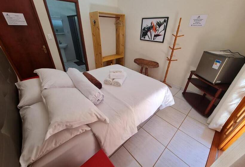 带阳台套房, Pousada Paraiso Dos Tucanos