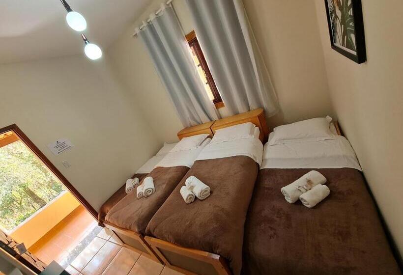 带2个卧室的套房, Pousada Paraiso Dos Tucanos