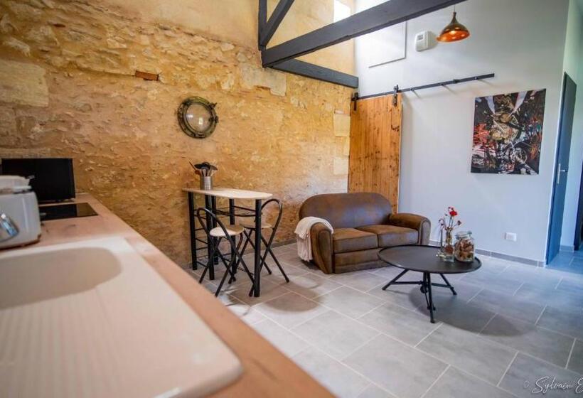 带1个卧室带泳池的公寓, I Love Bergerac