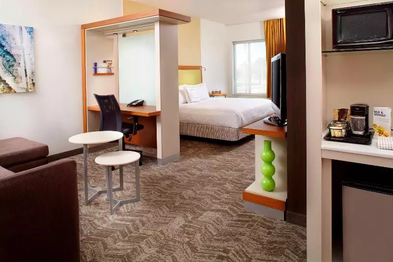 キングサイドベッドのスタンダードワンルーム, Springhill Suites Houston Intercontinental Airport