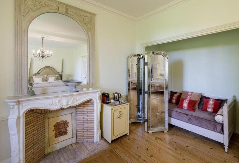 חדר דלוקס, Manoir De Bel Ebat