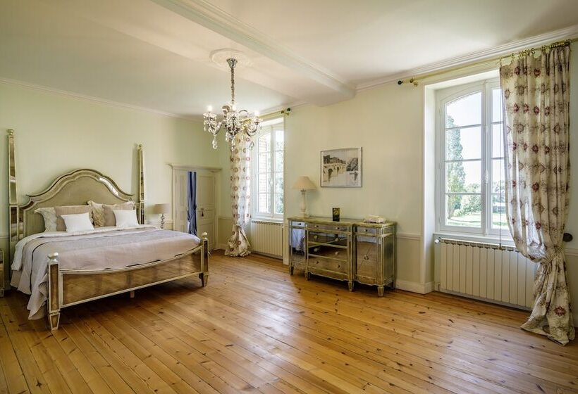 غرفة ديلوكس, Manoir De Bel Ebat