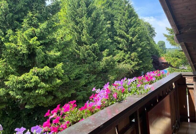 バルコニー付スタンダード4ベッドルーム, Gästehaus Forggensee