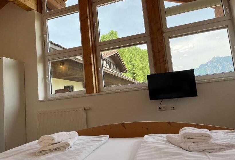 マウンテンビュースタンダードルーム, Gästehaus Forggensee