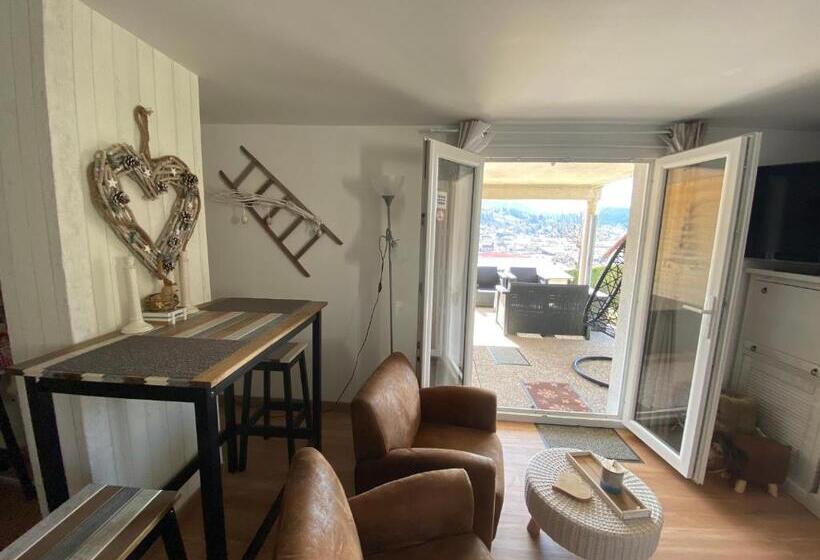 스탠다드 테라스 룸, Au Nid Cosy D Isa A Gerardmer Vosges Spas Privatifs