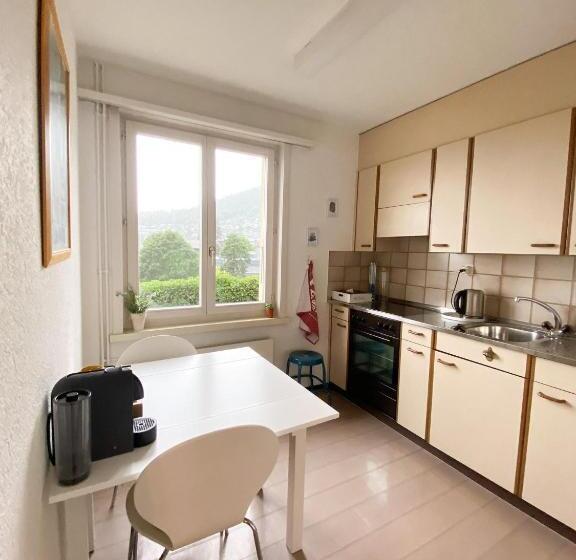 Апартаменты 1 Спальня, Neb Thun Lodge`s Appartement 1 Hilterfingen Ringstrasse 6