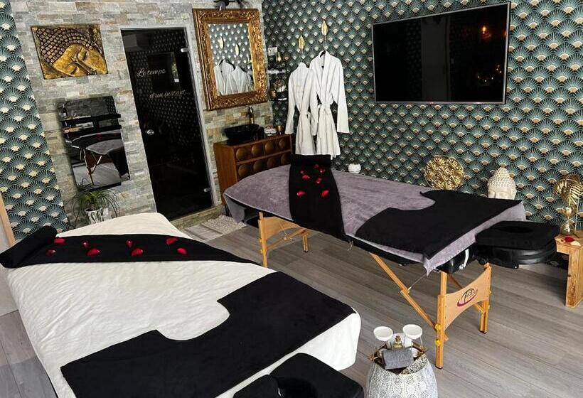 プールビュースイート, Suite Romantique Le Temps D Un Instant Loveroom Hammam Jacuzzi Piscine