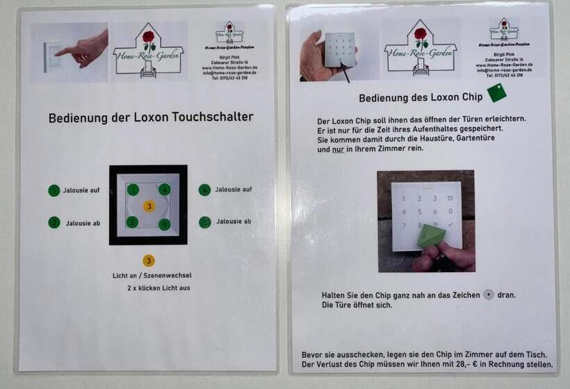 스탠다드 룸, Home Rose Garden Gästehaus Kontaktloser Zugang