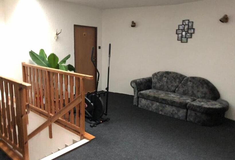 Quarto Triplo Estandar com Sacada, Penzion Pod Hamižnou