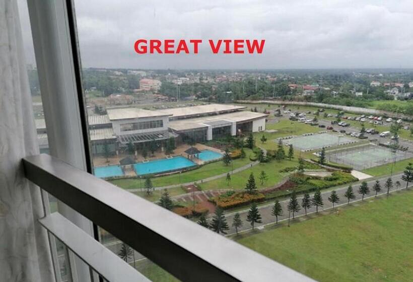 Apartament Deluxe 1 Sypialnia, Wind Residence T4 A Near Taal Skyranch Tourist Spot